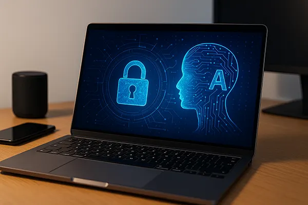 Computador com risco digital