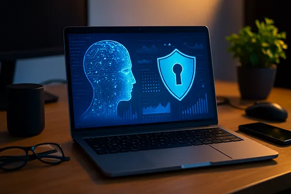 Computador com risco digital