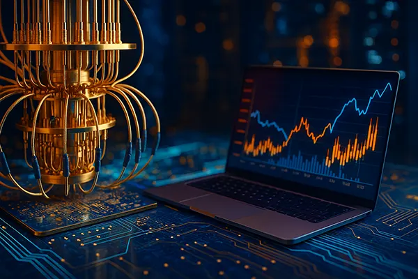 Financial quantum algorithm