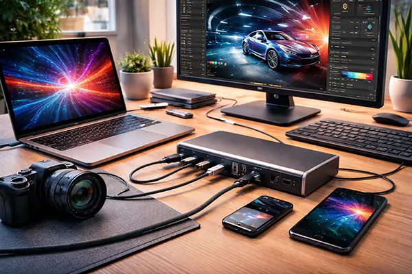 Mehrfachmonitor Dock